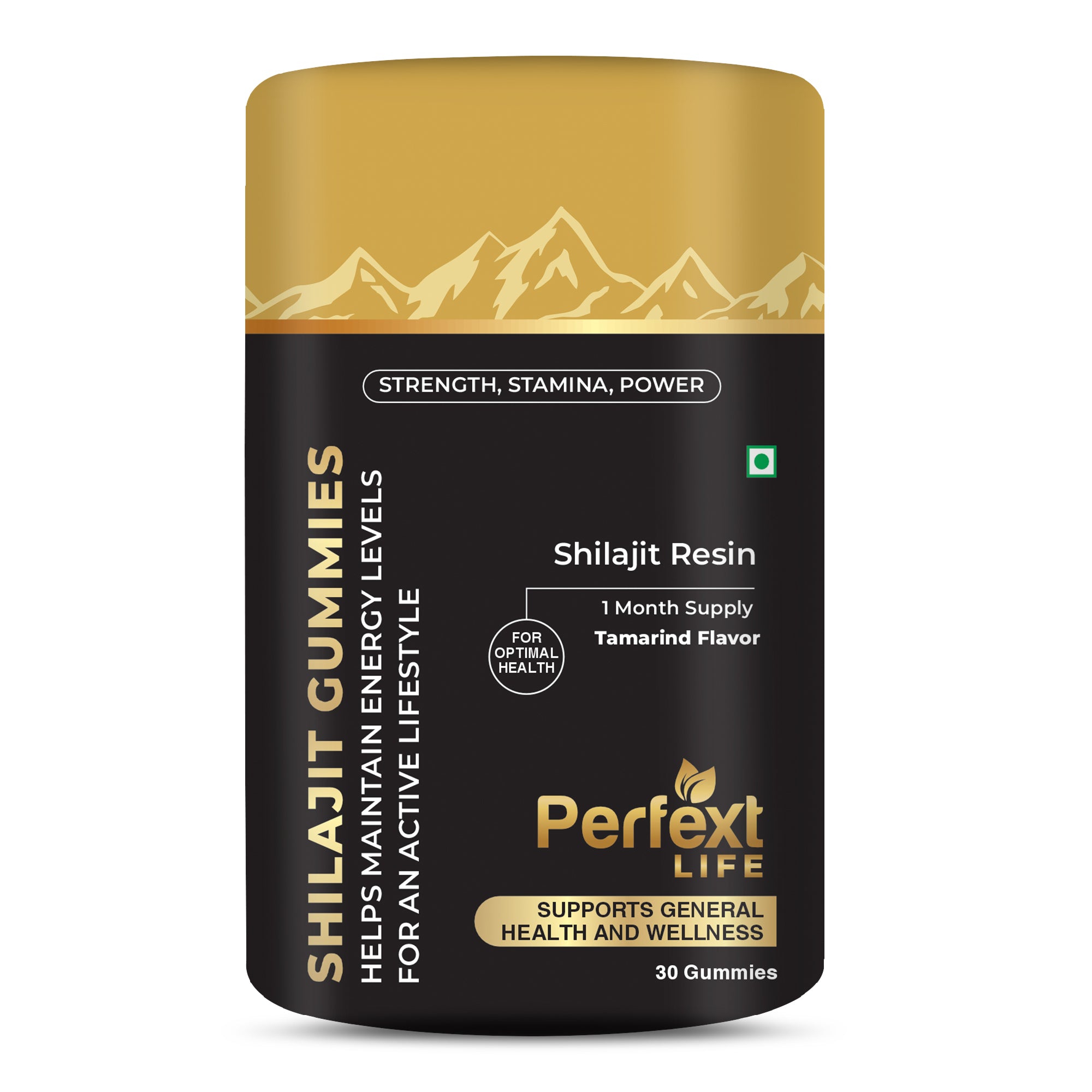 Shilajit Gummies - Pure Shilajit & KSM-66 Ashwagandha Boosts Stamina & Strength