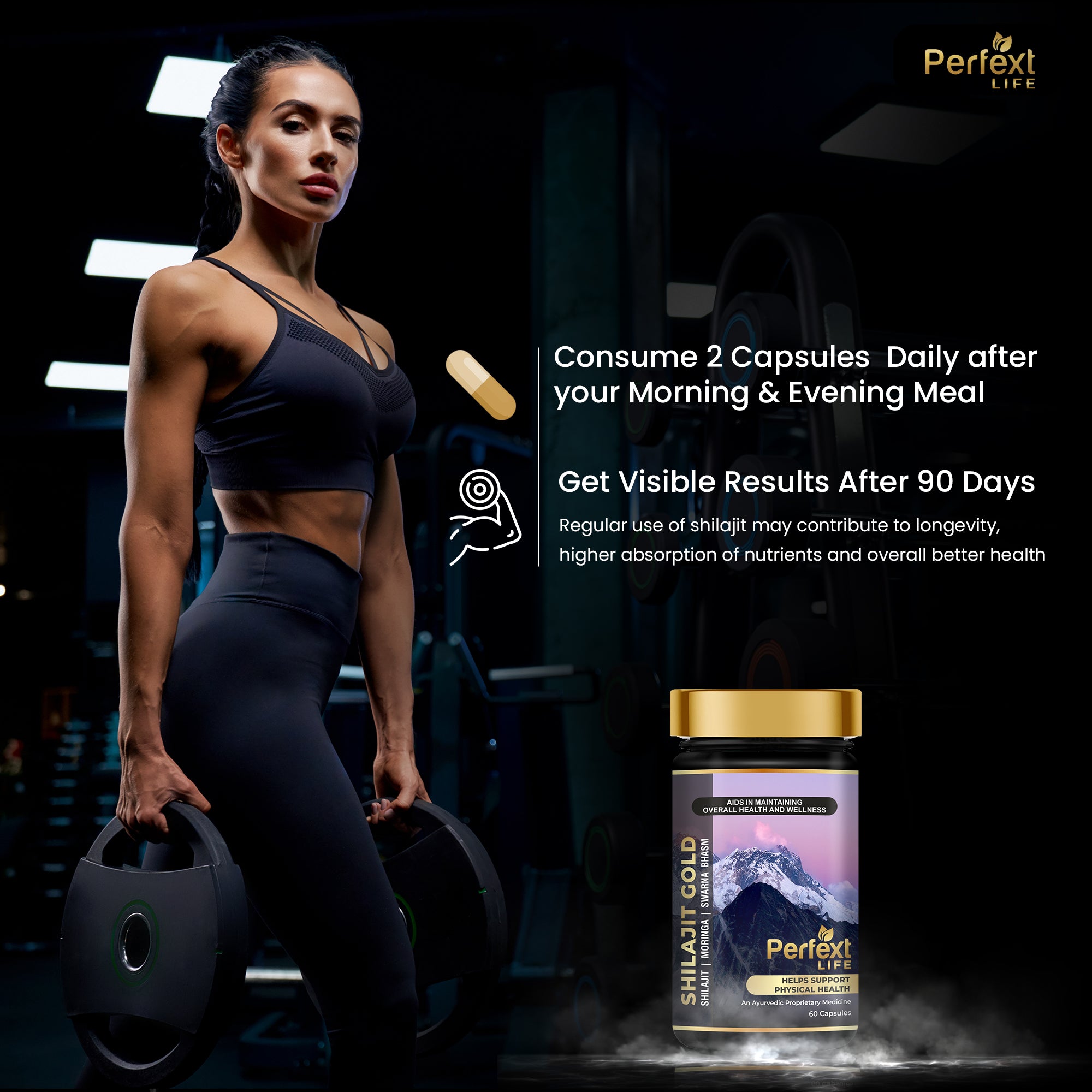 Perfext Life Shilajit Gold Capsules