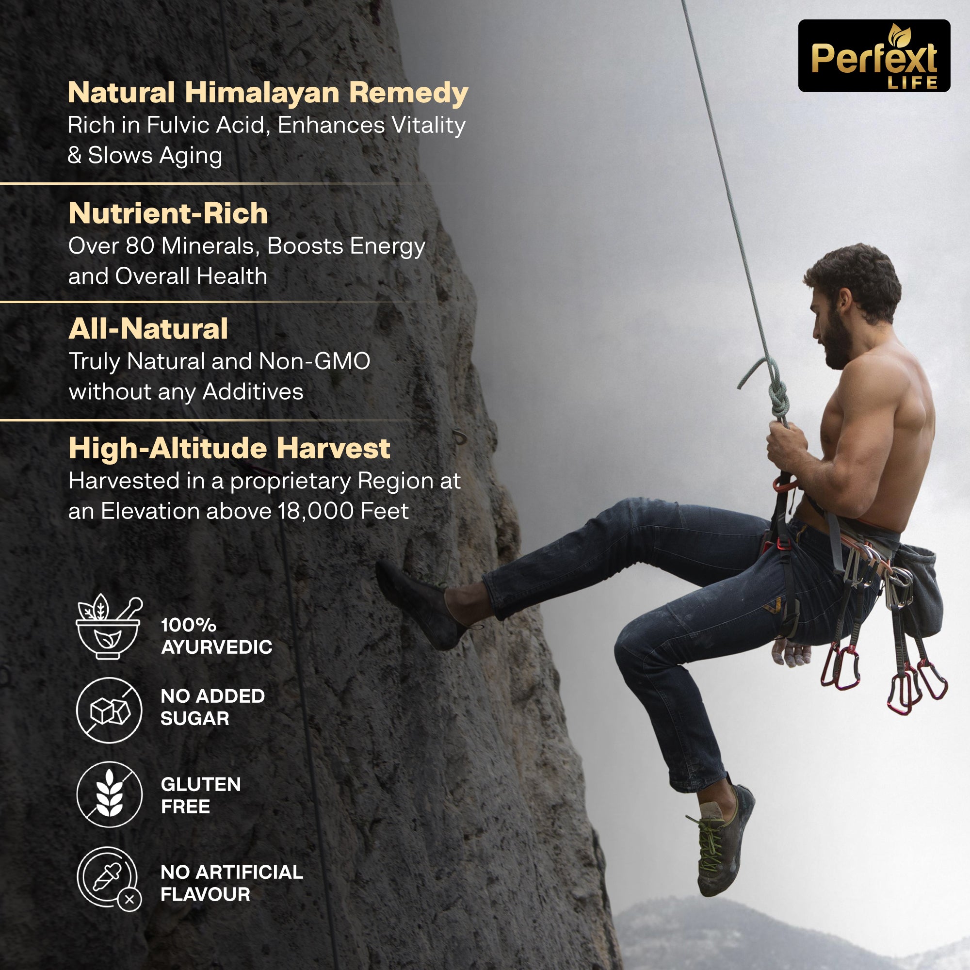 Shilajit Gummies - Pure Shilajit & KSM-66 Ashwagandha Boosts Stamina & Strength