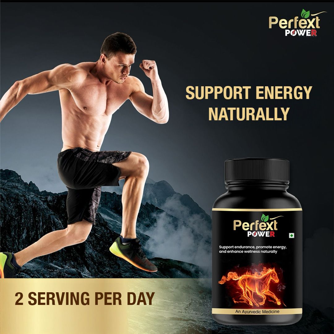 Perfext Life Energy & Wellness Combo: Free Multivitamin With Ayurvedic Cap-sules