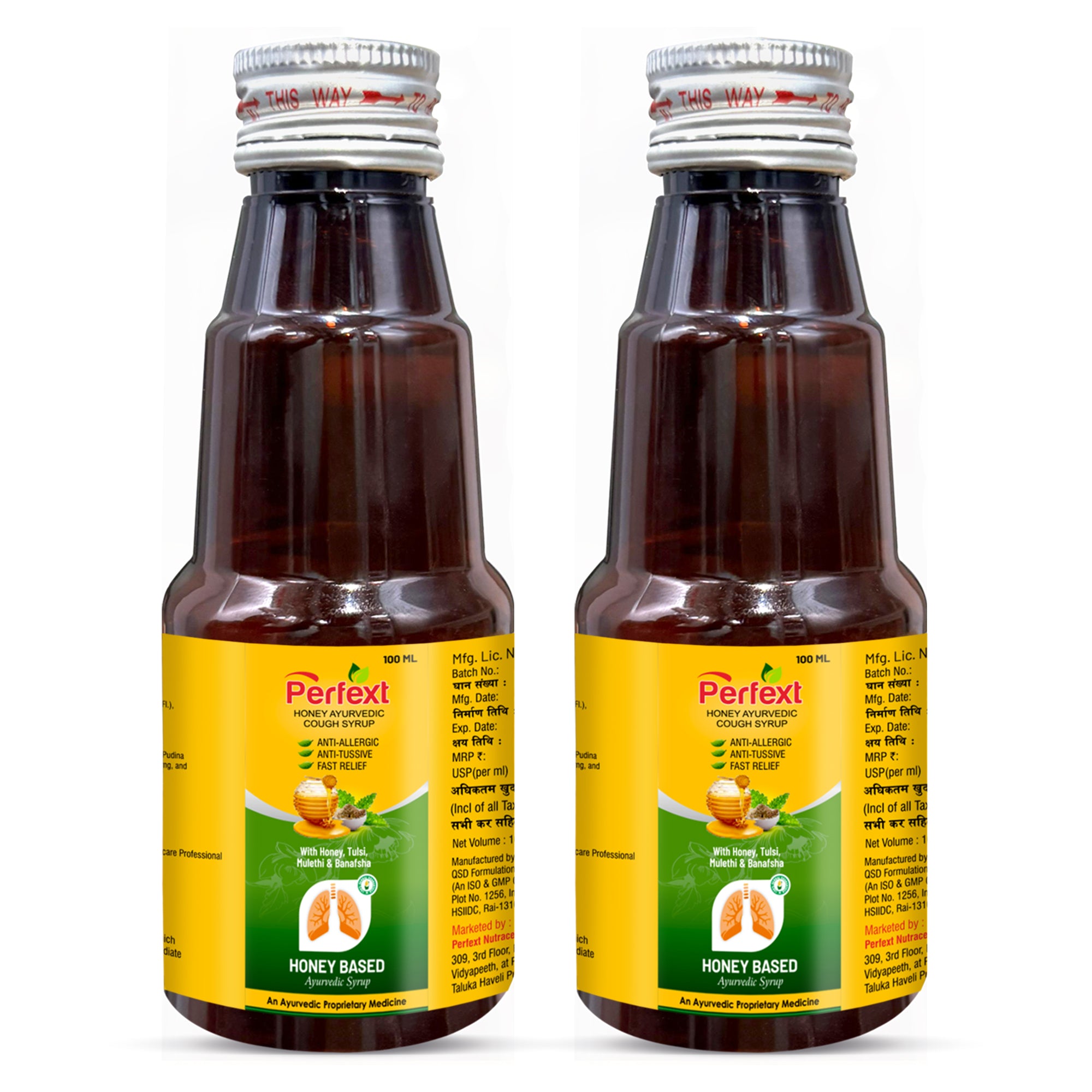 Perfext Life Cough Syrup (Set of 2)