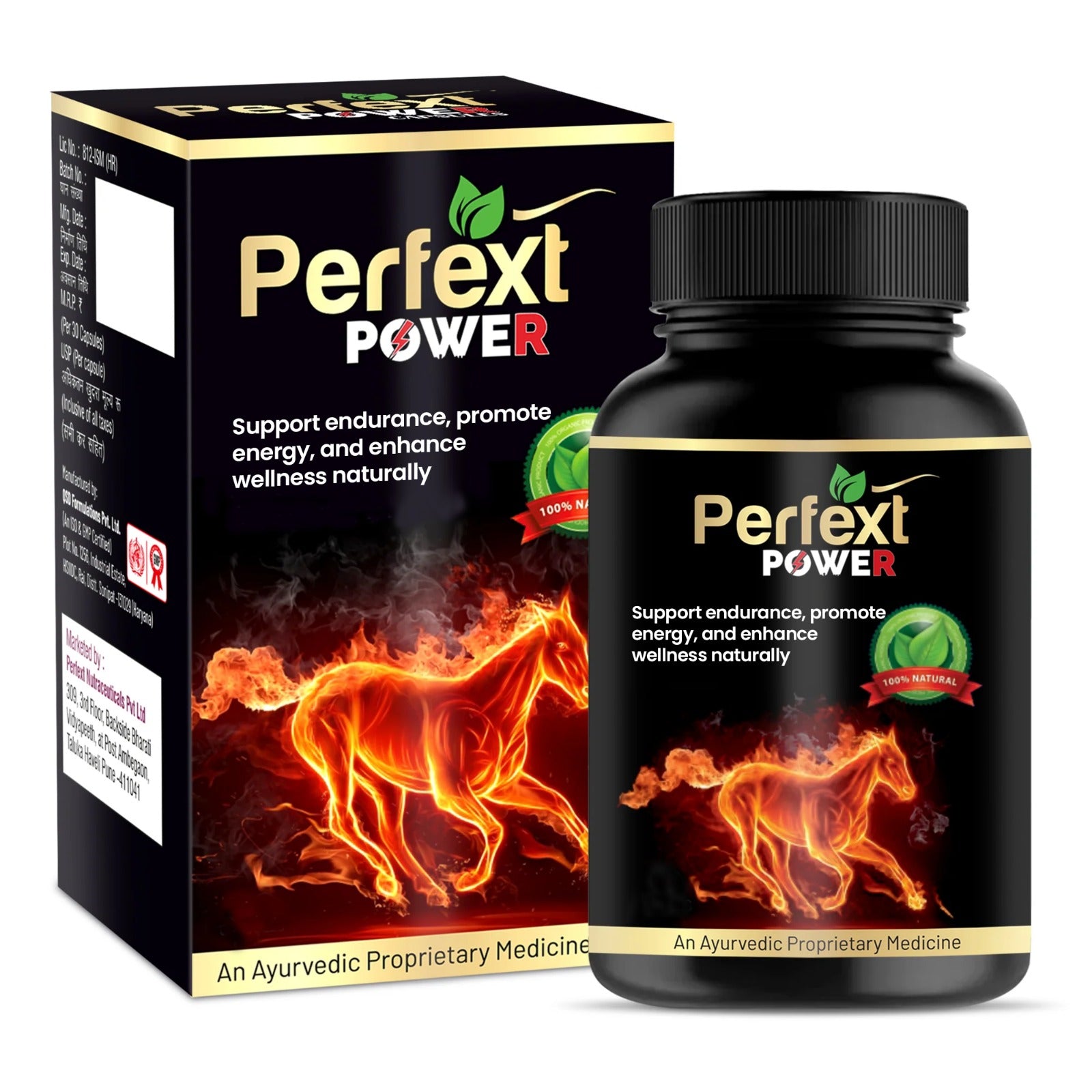 Perfext Life Ayurvedic Cap-sules for Energy